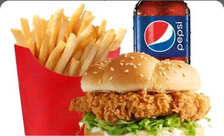 Zinger with Cheese Fries & Drink