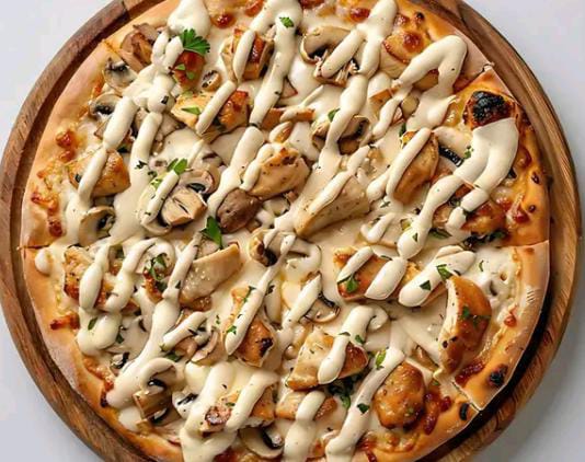 Creamy Tikka Pizza
