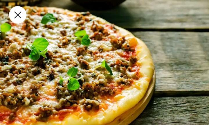 Chicken Mortadella Pizza