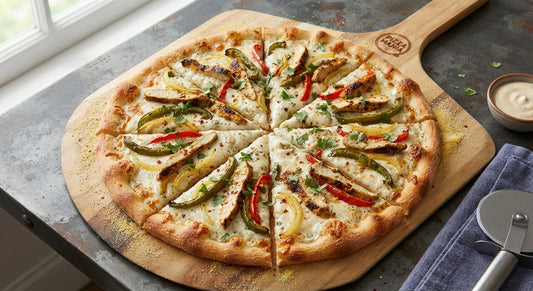 Pizza Mania Style Creamy Fajita Pizza
