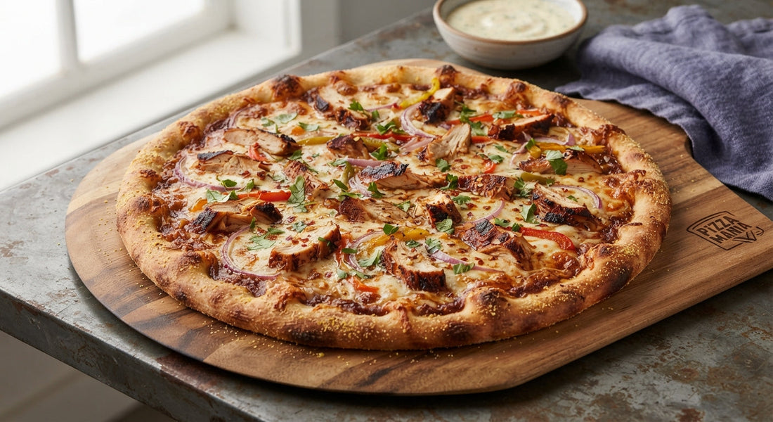 Chicken Mortadella Pizza unique recipe Of Our Brand