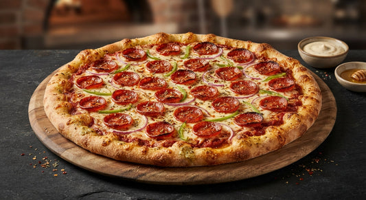 Chicken pepperoni Pizza Fresh recipe