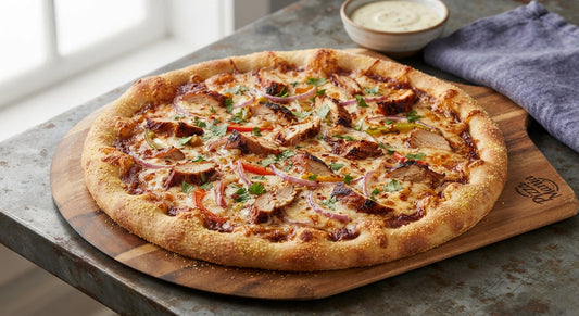 The Ultimate Smoky Masterpiece: Pizza Mania Style Smoked Chicken Pizza