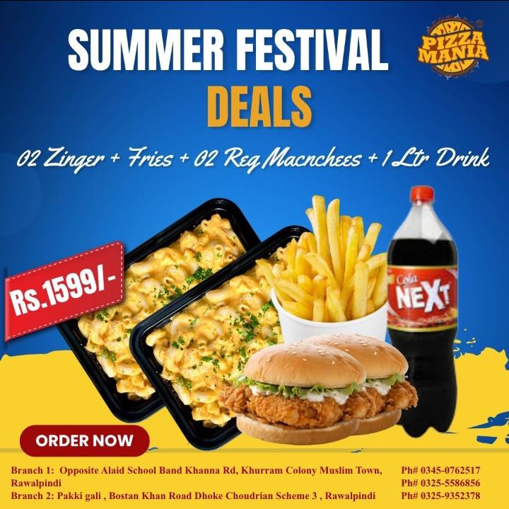 02 Zinger+Fries+02 Reg Macnchees+1ltr Drink