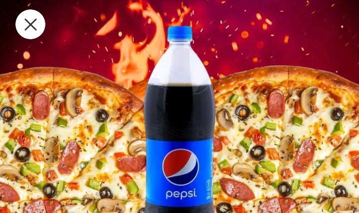 2 Medium Pizza with Drink